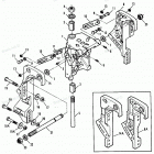 H0708A92C Swivel Bracket-stern Brackets (power Trim)