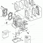 H0153E92A Cylinder Block (88a-92b & Ser. # E000001 Thru E127699)