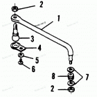 H1208A92A Комплект Тяги рулевого механизма