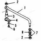 H1201G90A Комплект Тяги рулевого механизма