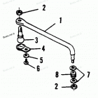 H1501X91D Комплект Тяги рулевого механизма