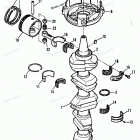 H1508X89A Коленвал,поршни