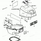 H0092E92A Top Cowl (90a Thru 92b & Ser. # E000001 Thru E127699)
