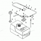 H0052E92B Fuel Tank And Line (88b Thru 92b)