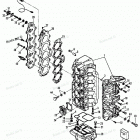 H1501E92A Блок цилиндров