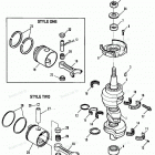 H0706F92A Коленвал и поршни