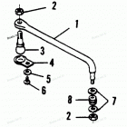 H1201A92C Комплект Тяги рулевого механизма