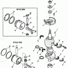 H0706F92F Коленвал и поршни