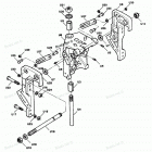 H0507A91C Swivel Bracket And Stern Brackets Power Trim Models