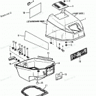 H0092F91A Top Cowl (90a Thru 92b & Ser. # E000001 Thru E127699)