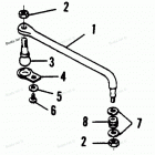H1201E91D Комплект Тяги рулевого механизма