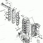 H1508C91J Блок цилиндров