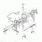 H0906X91C Swivel Bracket And Stern Brackets Power Trim Models