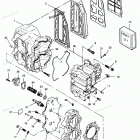 H0508E91B Cylinder Block, Head And Exhaust Chest Cover