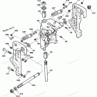 H0507X91B Swivel Bracket And Stern Brackets (power Trim Models)