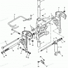 H0908E91D Swivel Bracket And Stern Brackets Power Trim Models