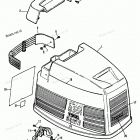 H1501G89A Top Cowl Components