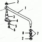 H1208X90B Комплект Тяги рулевого механизма