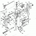 H0507E91C Swivel Bracket And Stern Brackets Manual Tilt Models