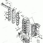 H1501F91B Блок цилиндров