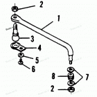 H1208X91A Комплект Тяги рулевого механизма