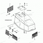 H0507E91C Engine Cover Maxum Models