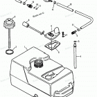 H0092F91B Fuel Tank And Line (plastic - 6.0 Gallon)
