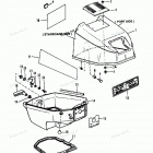 H0093F89B Top Cowl (90a Thru 92b & Ser. # E000001 Thru E127699)