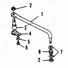 H1508X91B Комплект Тяги рулевого механизма