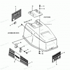 H0507A91Z Engine Cover Bayliner Models