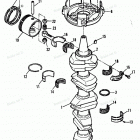 H1501G91A Коленвал,поршни