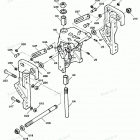 H0508E91B Swivel Bracket And Stern Brackets (power Trim Models)