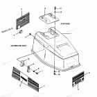 H0507A91C Engine Cover Bayliner Models