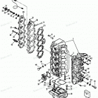 H1501E91J Блок цилиндров