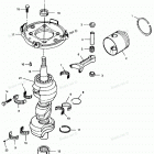 H0908E91D Коленвал и поршни