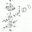 H0906F91C Коленвал и поршни