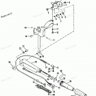 H0153S91A Tiller Handle-twist Grip Throttle (ser. # E090400 Thru E...