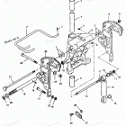 H0903E91D Swivel Bracket And Stern Brackets Power Trim Models