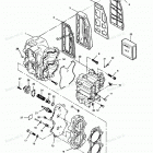H0507A91A Cylinder Block Head And Exhaust Chest Cover