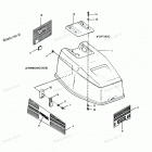 H0507F91A Engine Cover Maxum Models