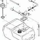 H0708E91C Fuel Tank And Line - (plastic - 6.0 Gallon)(91b Thru 92c...