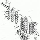 H1508F91D Блок цилиндров