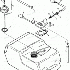 H0708P91B Fuel Tank And Line - (plastic - 6.0 Gallon)(91b Thru 92c...