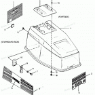 H0508E91B Engine Cover (maxum Models)
