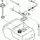 H0708F91C Fuel Tank And Line - (plastic - 6.0 Gallon)(91b Thru 92c...