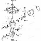 H0908A91A Коленвал и поршни