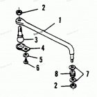 H1501E91D Комплект Тяги рулевого механизма