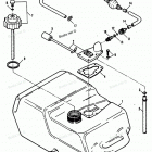 H1201A91C Fuel Tank And Line (90a ,92c)