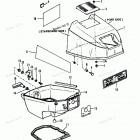 H0092F91D Top Cowl (90a Thru 92b & Ser. # E000001 Thru E127699)