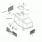 H0508E91A Engine Cover Bayliner Models